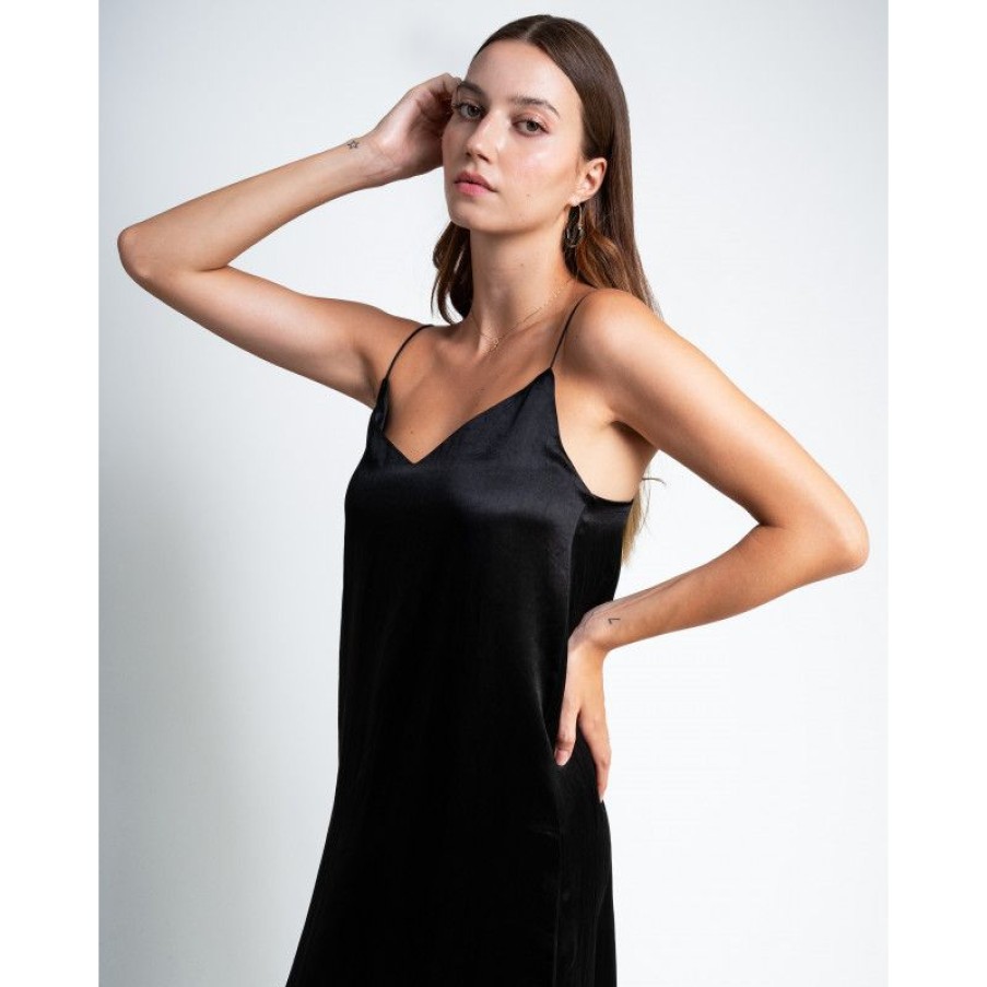 Abbigliamento MELIDÉ | Slip Dress Nero