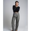 Abbigliamento MELIDÉ | Pantalone Pinces Grigio Chiaro