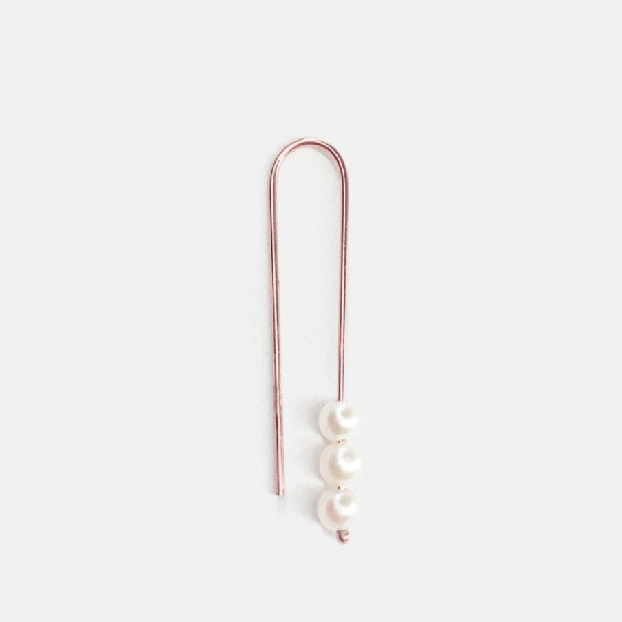 Accessori MELIDÉ Orecchini | The Thoughtless Abaco Earring Oro Rosa 9K