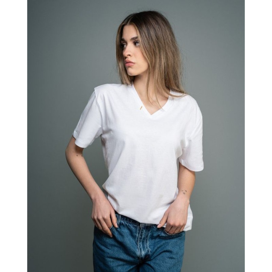 Abbigliamento MELIDÉ Tshirt Ricamate | Scollo V