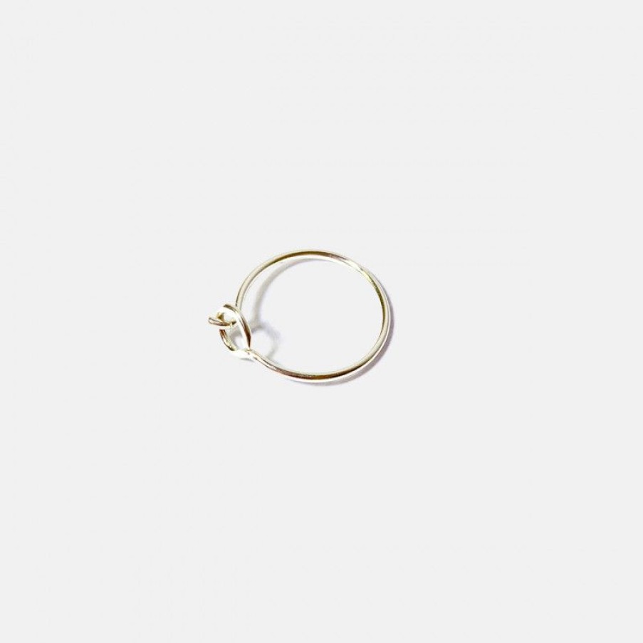 Accessori MELIDÉ Orecchini | The Never Without Earring Oro Bianco 9Kt