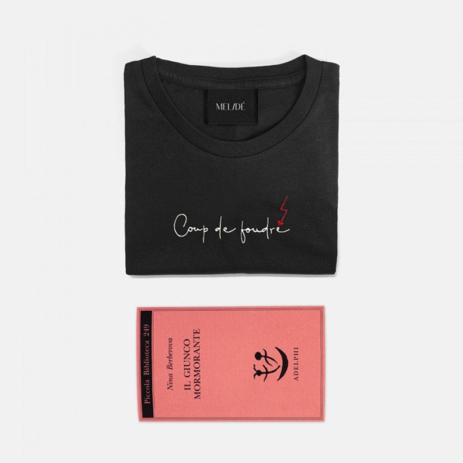 Abbigliamento MELIDÉ Tshirt Ricamate | Coup De Foudre + Libro