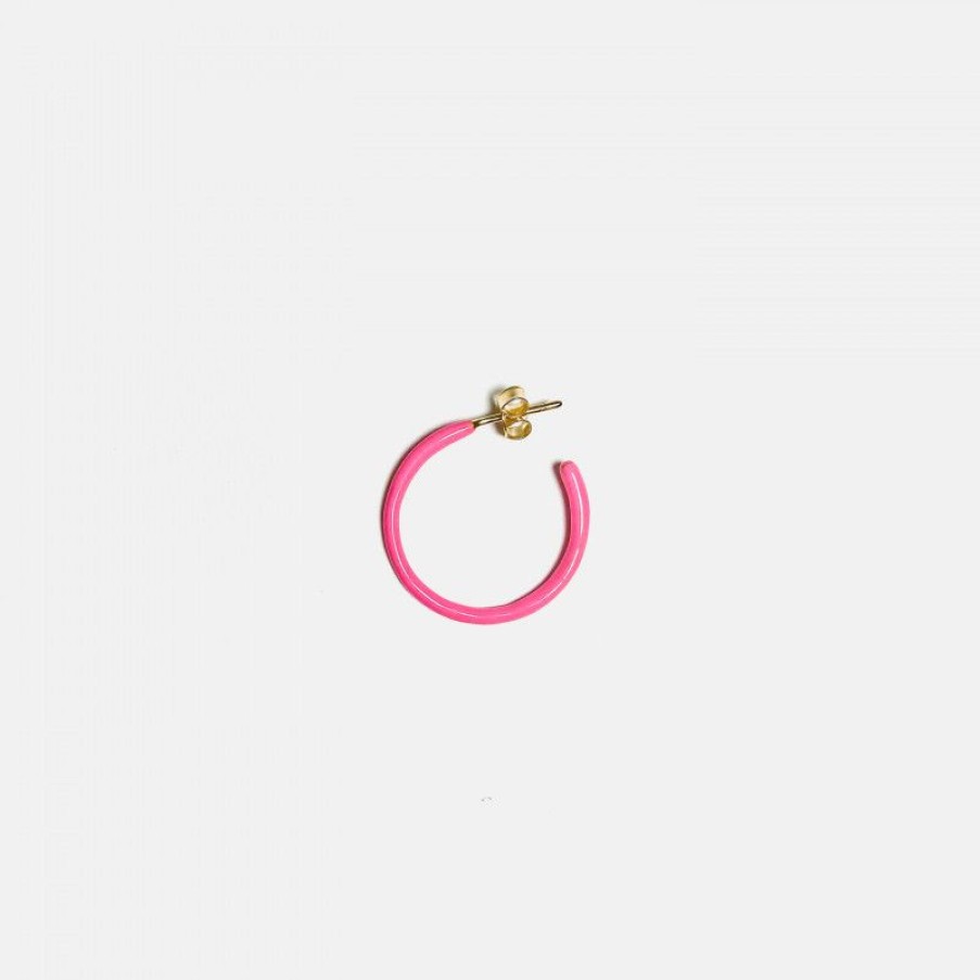 Accessori MELIDÉ Orecchini | Orecchino Hoop Fucsia