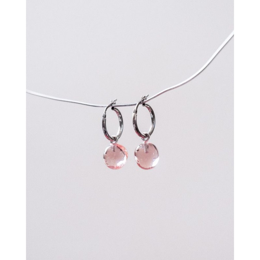 Accessori MELIDÉ Orecchini | Orecchino Vittoria Rosa Argento 925